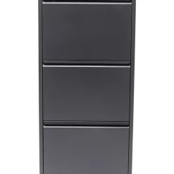 Schuhkipper Caruso 3-Er Anthrazit