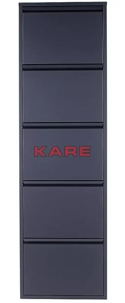 Schuhkipper Caruso 5-Er Anthrazit