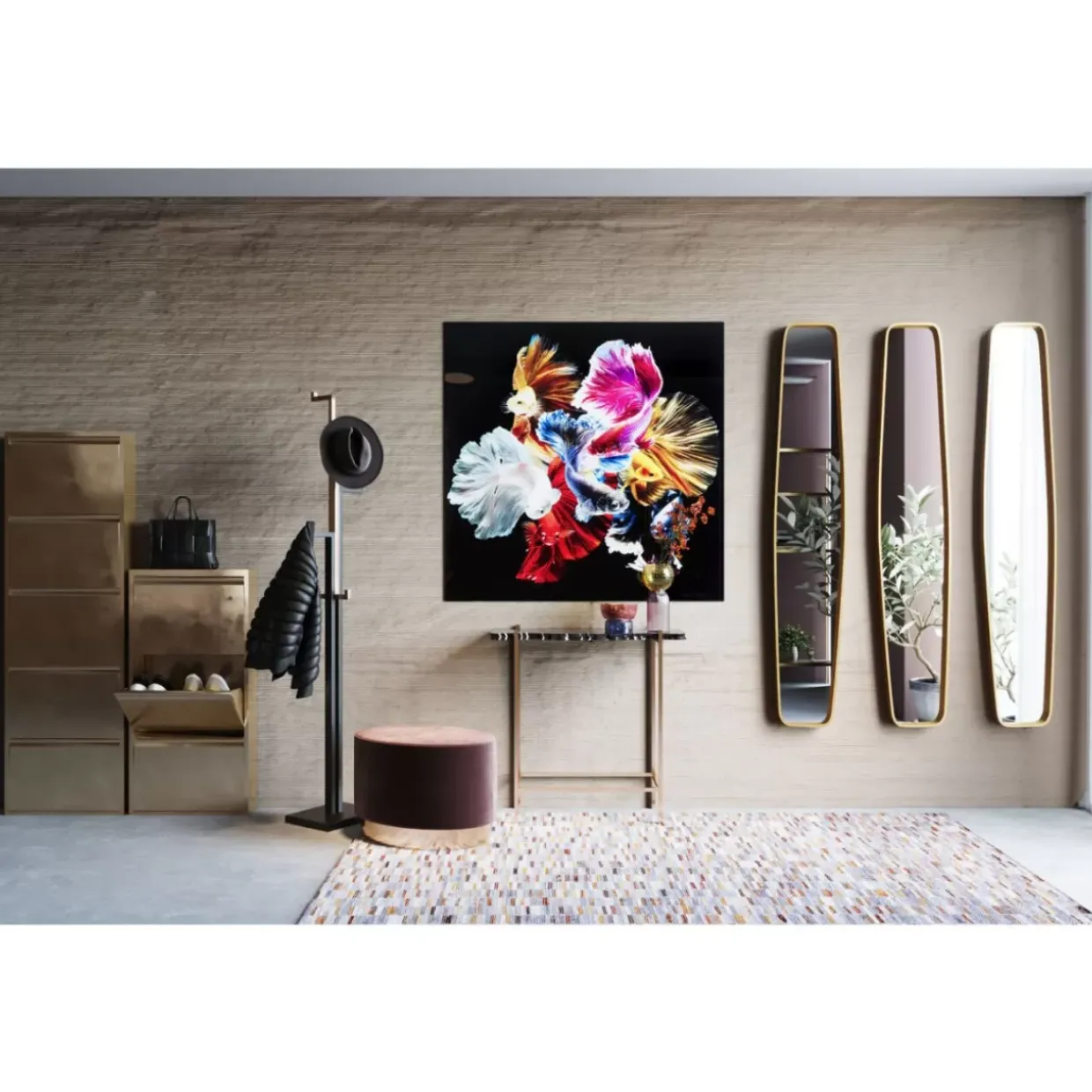 Schuhkipper Caruso 3-Er Bronze