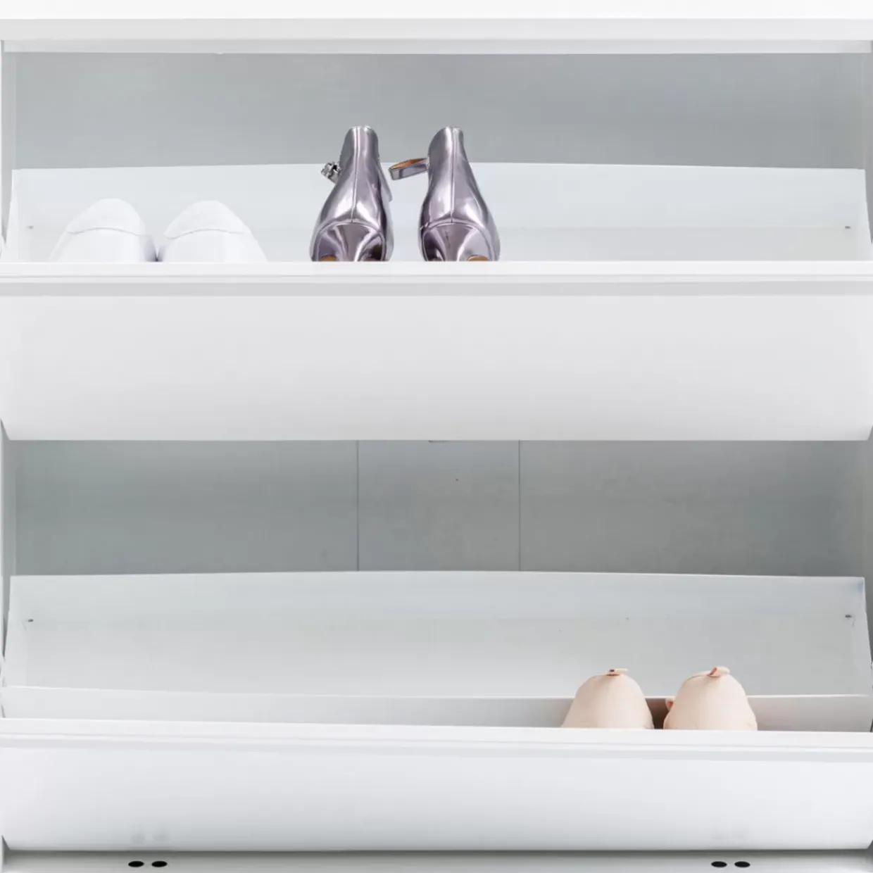 Schuhkipper Caruso 2-Er Doppel Weis