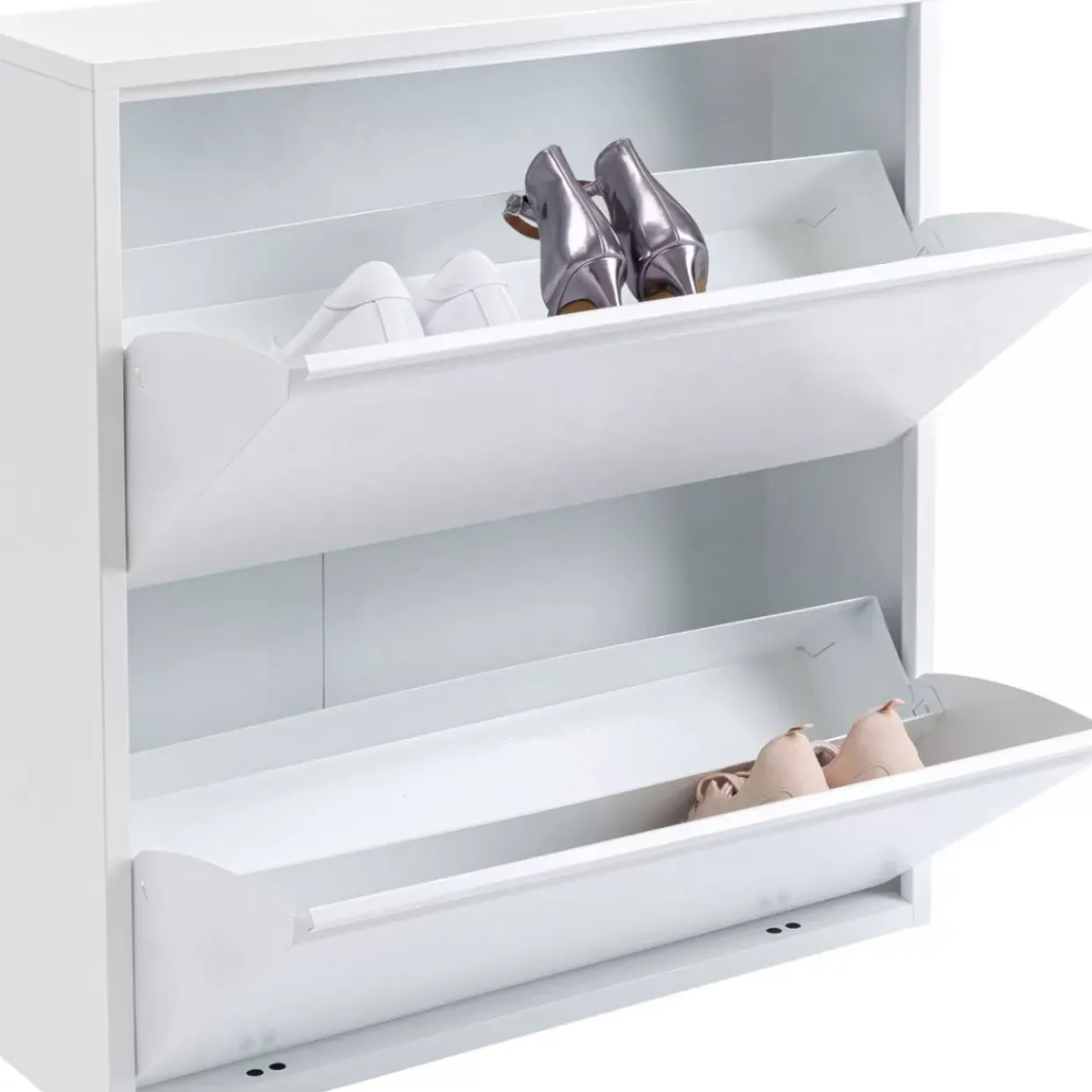 Schuhkipper Caruso 2-Er Doppel Weis