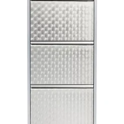 Schuhkipper Caruso 3-Er Silber/Geflext (Mo)