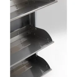 Schuhkipper Caruso 5-Er Silber/Geflext