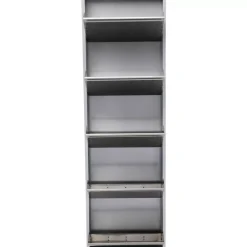 Schuhkipper Caruso 5-Er Silber/Geflext