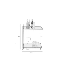 Servierwagen Classy Chrome