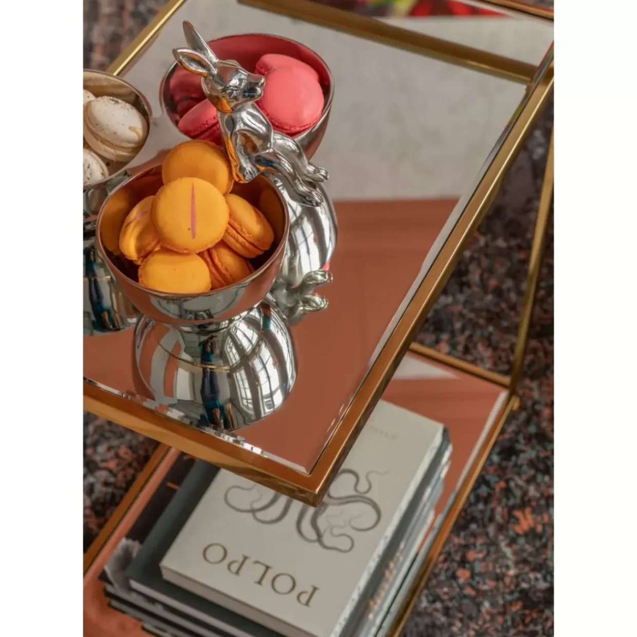 Servierwagen Classy Gold