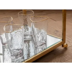 Servierwagen Classy Gold