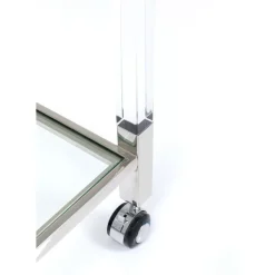 Servierwagen Josy Silber