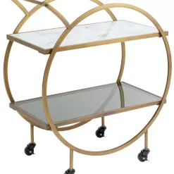 Servierwagen Loft Brass