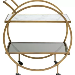 Servierwagen Loft Brass