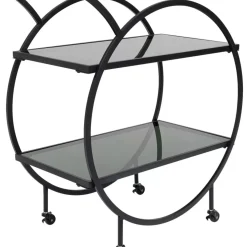 Servierwagen Loft Schwarz