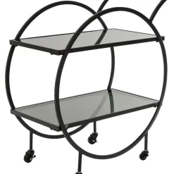 Servierwagen Loft Schwarz