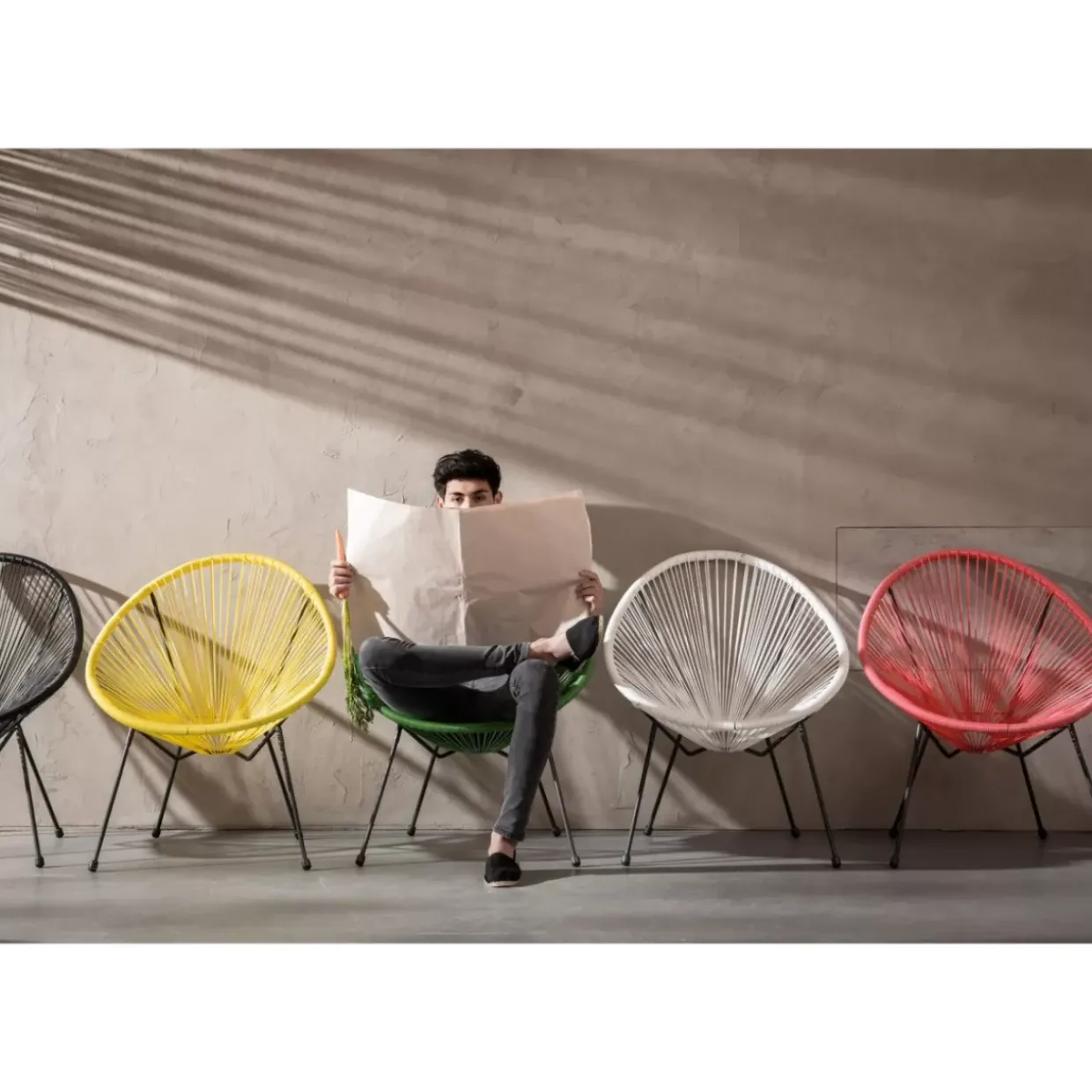 Sessel Acapulco Schwarz