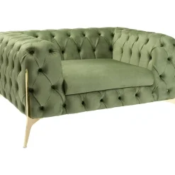 Sessel Bellissima Velvet Grun 120Cm