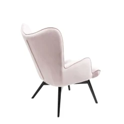 Sessel Black Vicky Velvet Rose