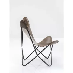 Sessel California Leder Dunkelbraun