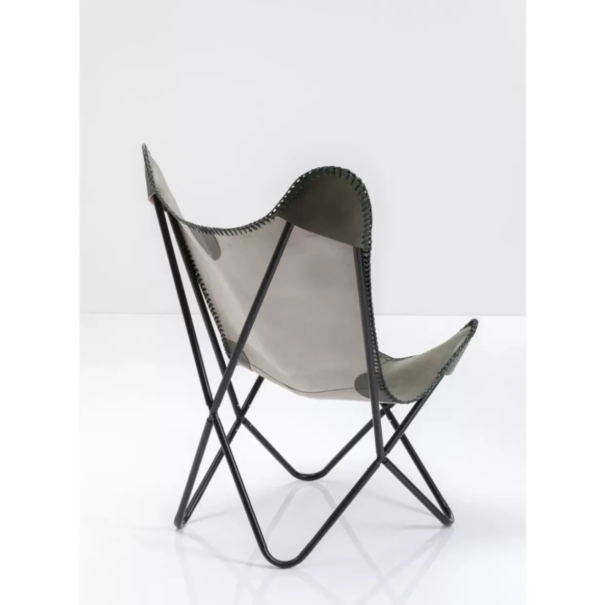 Sessel California Leder Khaki