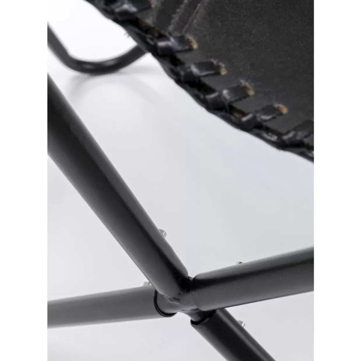 Sessel California Leder Schwarz