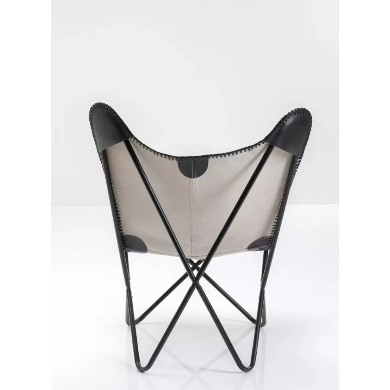 Sessel California Leder Schwarz