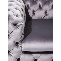 Sessel Desire Silbergrau