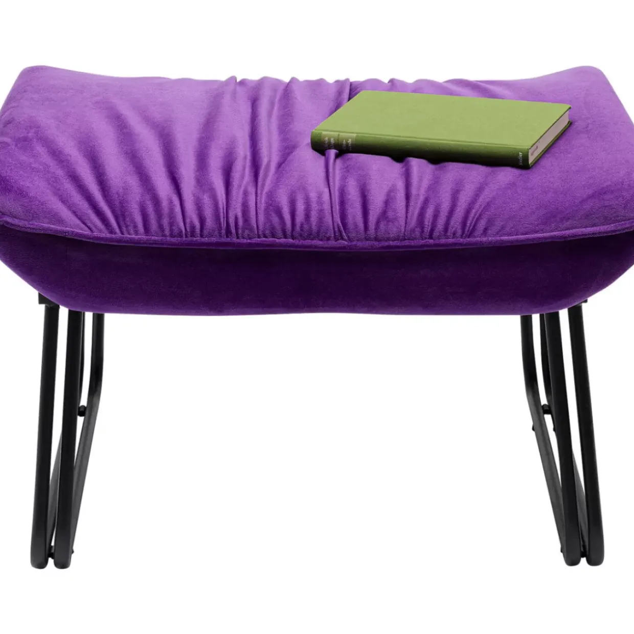 Sessel Mit Hocker Snuggle Lila (2/Tlg)