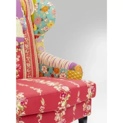 Sessel Patchwork Red