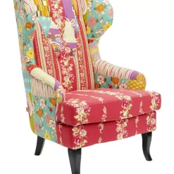 Sessel Patchwork Red