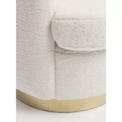 Sessel Silhouette Fur Weiss