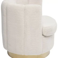 Sessel Silhouette Fur Weiss