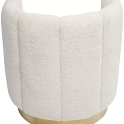 Sessel Silhouette Fur Weiss