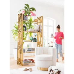 Sessel Silhouette Fur Weiss