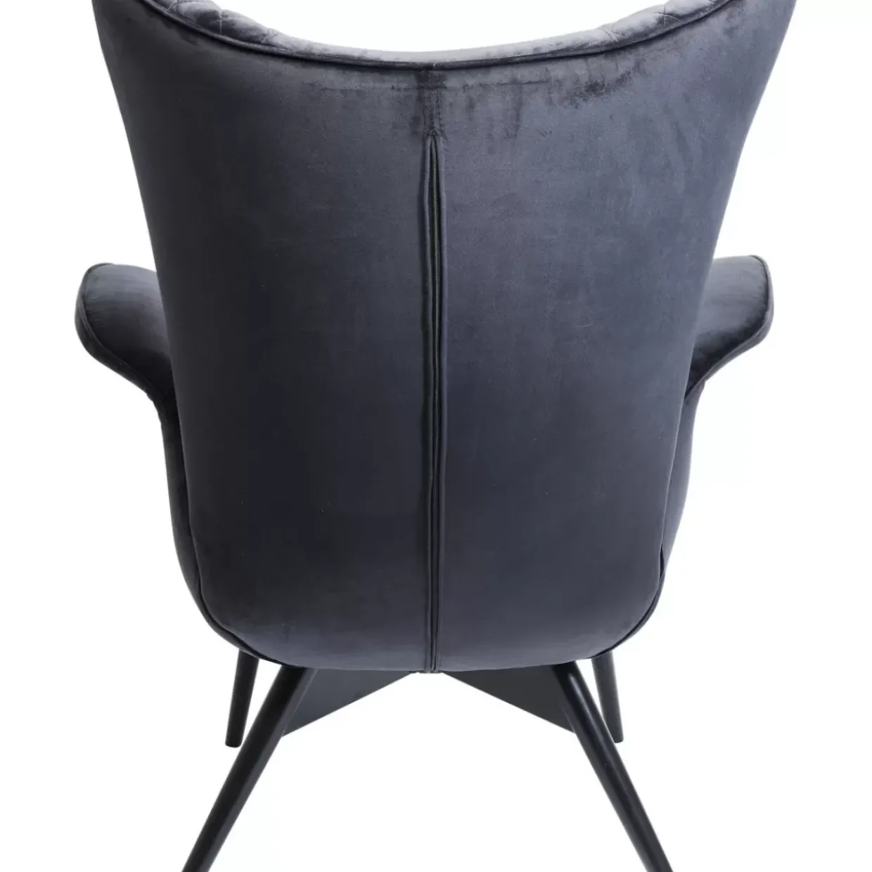 Sessel Tudor Velvet Schwarz