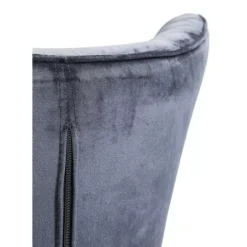 Sessel Tudor Velvet Schwarz