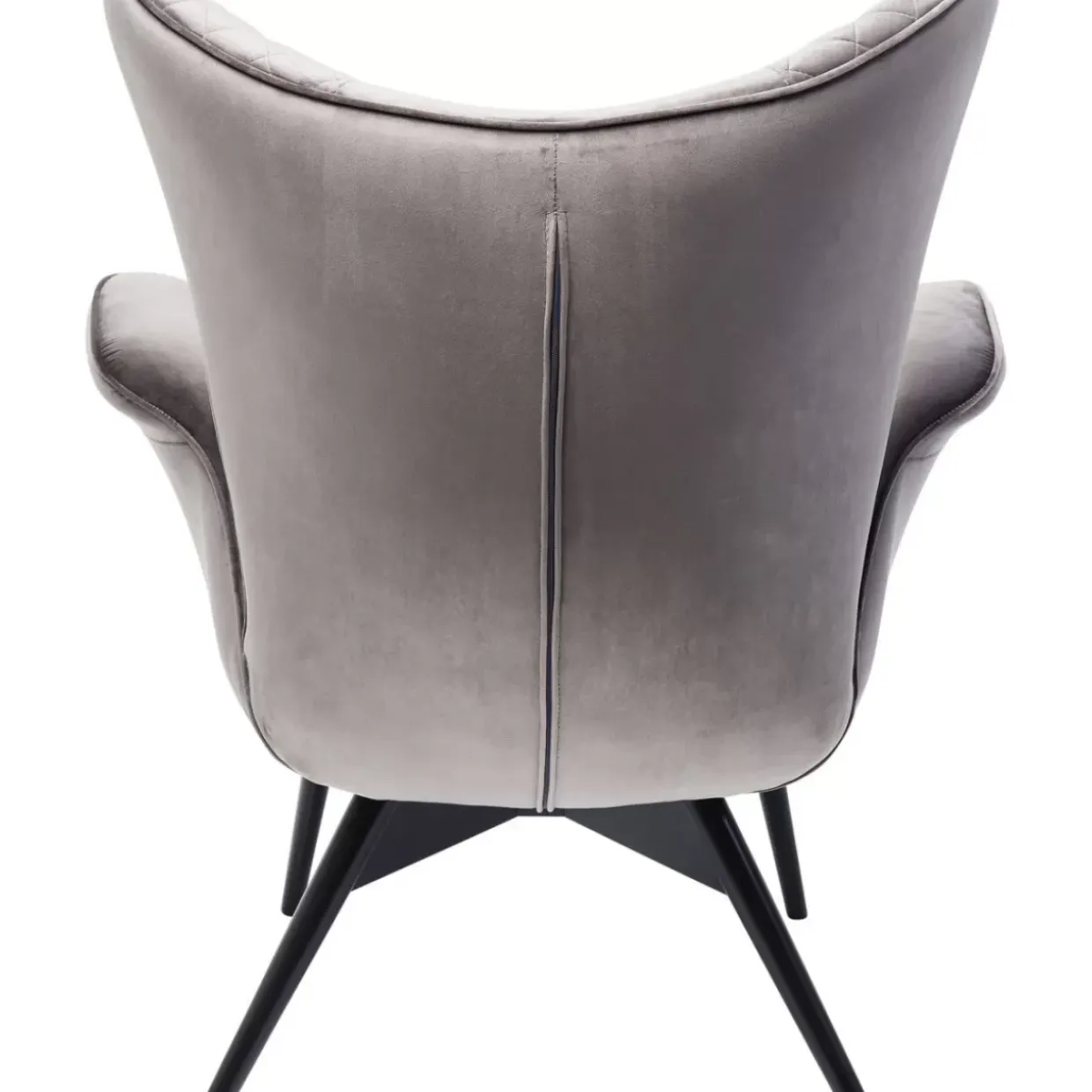 Sessel Tudor Velvet Silbergrau