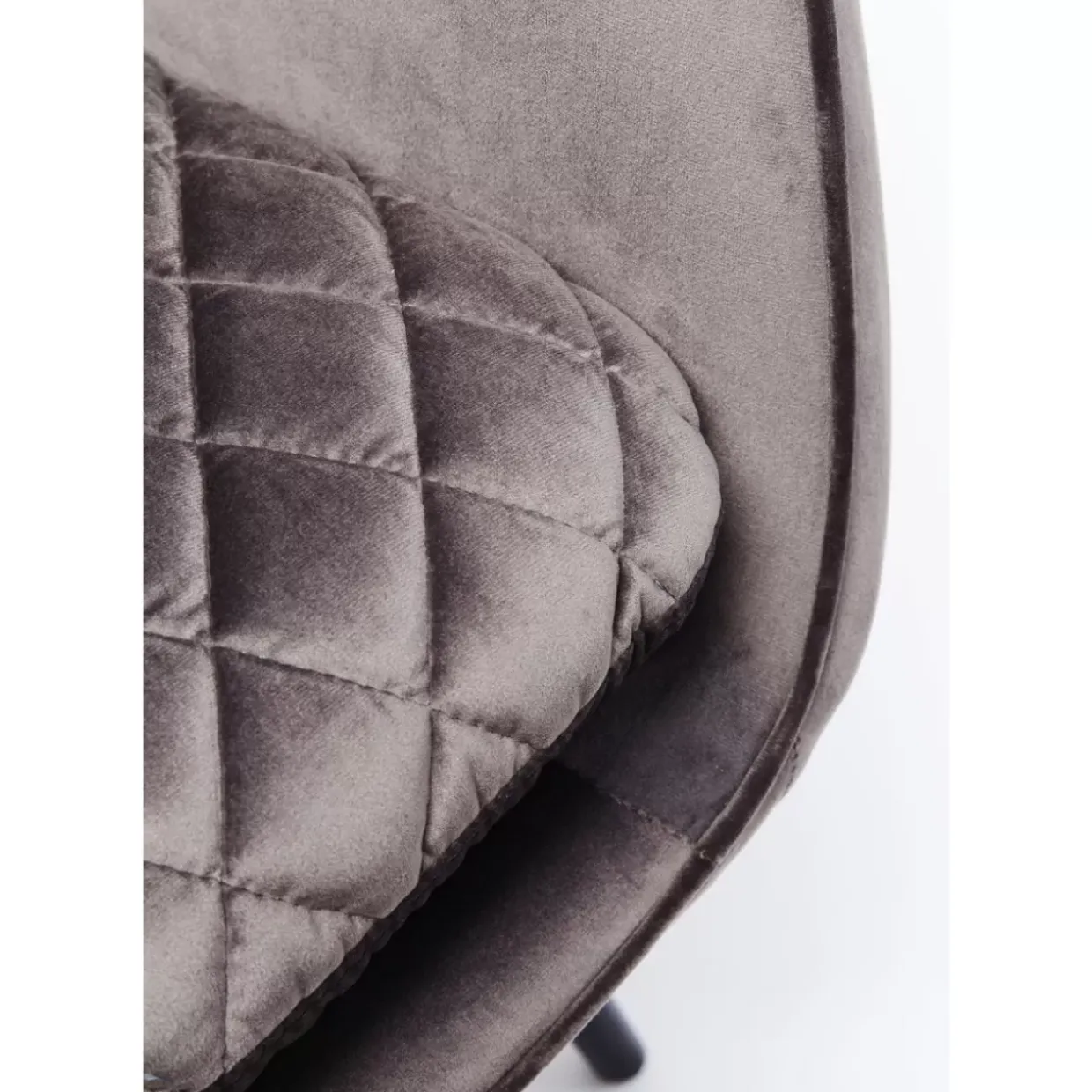 Sessel Tudor Velvet Silbergrau