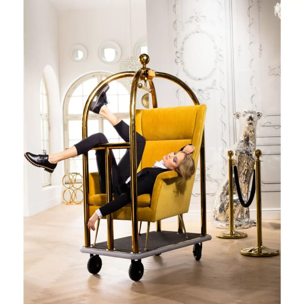 Sessel Vegas Forever Gelb