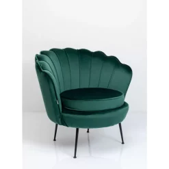 Sessel Water Lily Black Dunkelgrun