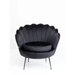 Sessel Water Lily Black Schwarz