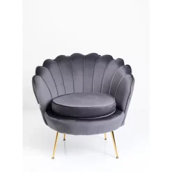 Sessel Water Lily Gold Grau