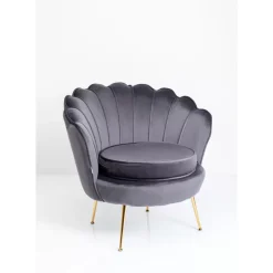 Sessel Water Lily Gold Grau