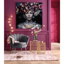 Sessel Water Lily Grau