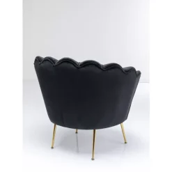 Sessel Water Lily Schwarz