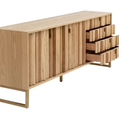 Sideboard Concertina Natur 186X74Cm