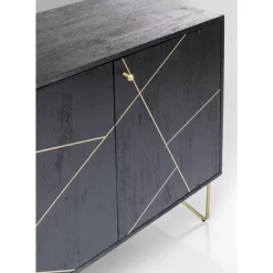 Sideboard Gold Vein 3 Turig 145X82Cm