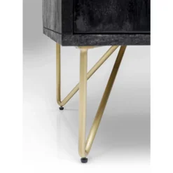 Sideboard Gold Vein 3 Turig 145X82Cm