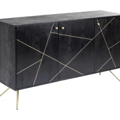 Sideboard Gold Vein 3 Turig 145X82Cm