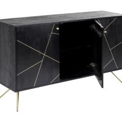Sideboard Gold Vein 3 Turig 145X82Cm