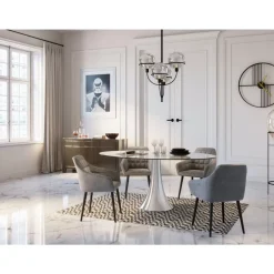 Sideboard Luxury Push Grau