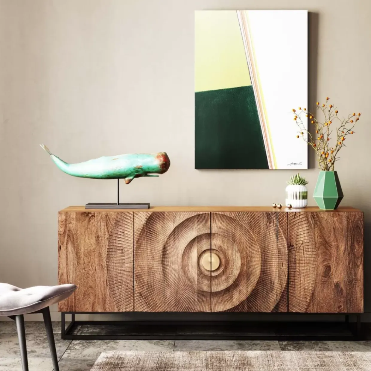 Sideboard Madeira Hell 177X75Cm