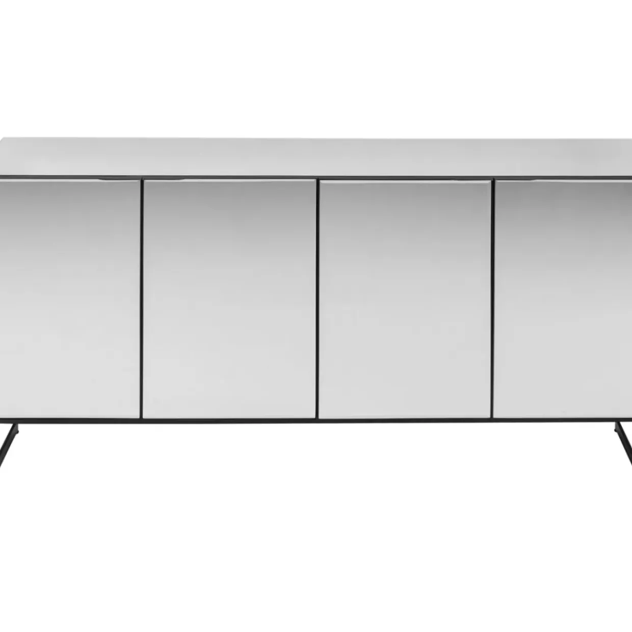 Sideboard Soran Schwarz 160X45Cm